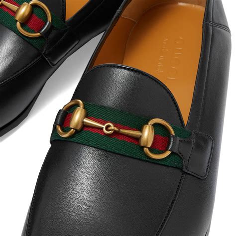 gucci brixton loafer black